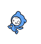 かわいい白目ちゃんの押したらわかるよ（個別スタンプ：2）