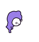 かわいい白目ちゃんの押したらわかるよ（個別スタンプ：11）