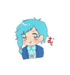 Twin Stars【あの＆まの】（個別スタンプ：10）