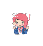 Twin Stars【あの＆まの】（個別スタンプ：13）