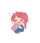 Twin Stars【あの＆まの】（個別スタンプ：17）