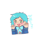 Twin Stars【あの＆まの】（個別スタンプ：22）