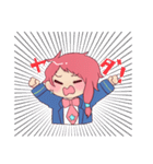 Twin Stars【あの＆まの】（個別スタンプ：33）