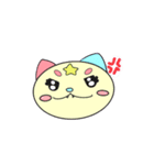 Twin Stars【あの＆まの】（個別スタンプ：36）