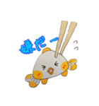 もちもちきんぎょ（個別スタンプ：3）