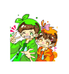 オリキャラちゃん達（個別スタンプ：4）