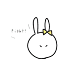 カラフルなうさぎ達（個別スタンプ：6）
