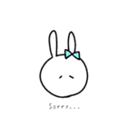 カラフルなうさぎ達（個別スタンプ：9）