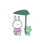 カラフルなうさぎ達（個別スタンプ：23）
