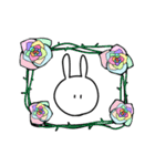カラフルなうさぎ達（個別スタンプ：40）