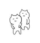 げんきもりもりねこ（個別スタンプ：3）