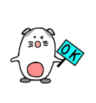 ハクとコハクの日常（個別スタンプ：6）