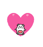 ハクとコハクの日常（個別スタンプ：19）
