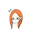 マスクちゃん（個別スタンプ：1）