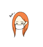 マスクちゃん（個別スタンプ：7）