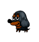 テキトーにマロン 犬。（個別スタンプ：1）