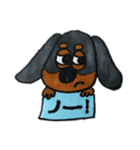 テキトーにマロン 犬。（個別スタンプ：6）