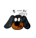 テキトーにマロン 犬。（個別スタンプ：9）