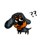 テキトーにマロン 犬。（個別スタンプ：14）