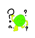 ゲンキなグリーンピースくん（個別スタンプ：16）