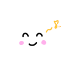 【シンプル/手描き】表情イラスト（個別スタンプ：2）