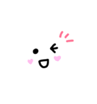 【シンプル/手描き】表情イラスト（個別スタンプ：5）