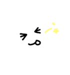 【シンプル/手描き】表情イラスト（個別スタンプ：6）