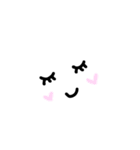 【シンプル/手描き】表情イラスト（個別スタンプ：8）