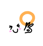 【シンプル/手描き】表情イラスト（個別スタンプ：16）