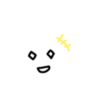 【シンプル/手描き】表情イラスト（個別スタンプ：22）