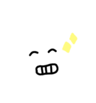 【シンプル/手描き】表情イラスト（個別スタンプ：23）
