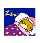 たぬきぬ＆きつねむ（個別スタンプ：8）