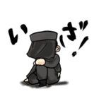 がんばれ黒衣さん（個別スタンプ：2）