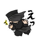 がんばれ黒衣さん（個別スタンプ：17）