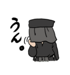 がんばれ黒衣さん（個別スタンプ：18）
