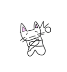 ヘンテコ猫太郎（個別スタンプ：2）