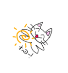 ヘンテコ猫太郎（個別スタンプ：3）