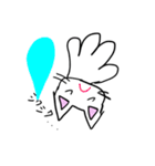 ヘンテコ猫太郎（個別スタンプ：6）