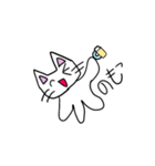 ヘンテコ猫太郎（個別スタンプ：8）