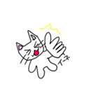 ヘンテコ猫太郎（個別スタンプ：15）