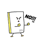 文房具が喋る（個別スタンプ：4）