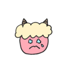 可愛い赤おに（個別スタンプ：15）