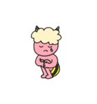 可愛い赤おに（個別スタンプ：16）