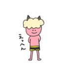 可愛い赤おに（個別スタンプ：17）