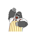 マスターはゴリラ（個別スタンプ：5）