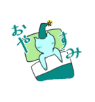 豊かなクリオネさん（個別スタンプ：7）