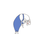 ゆるいうさちゃんスタンプ（個別スタンプ：8）