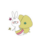ゆるいうさちゃんスタンプ（個別スタンプ：14）