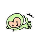 はーとのさる（個別スタンプ：14）