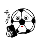 サッカーボールっす（個別スタンプ：20）